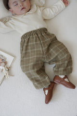［mimi market］Mof check pants