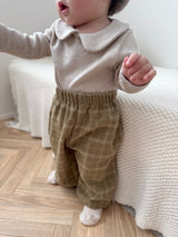 ［mimi market］Mof check pants