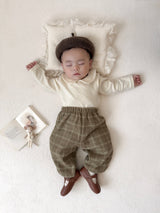［mimi market］Mof check pants