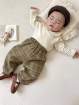 ［mimi market］Mof check pants