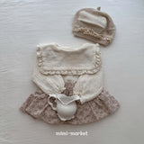 ［mimi market］Sailor frill blouse