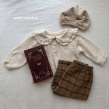 ［mimi market］Sailor frill blouse
