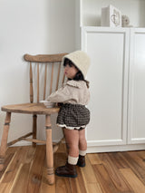 ［mimi market］Sailor frill blouse