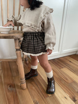 ［mimi market］Sailor frill blouse