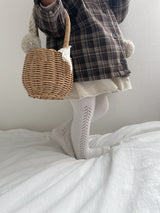 ［mimi market］Sailor check coat