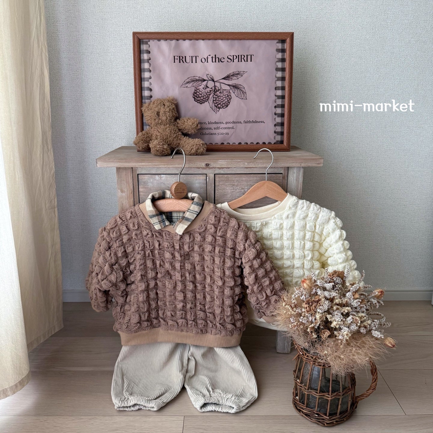 ［mimi market］Waffle mtm
