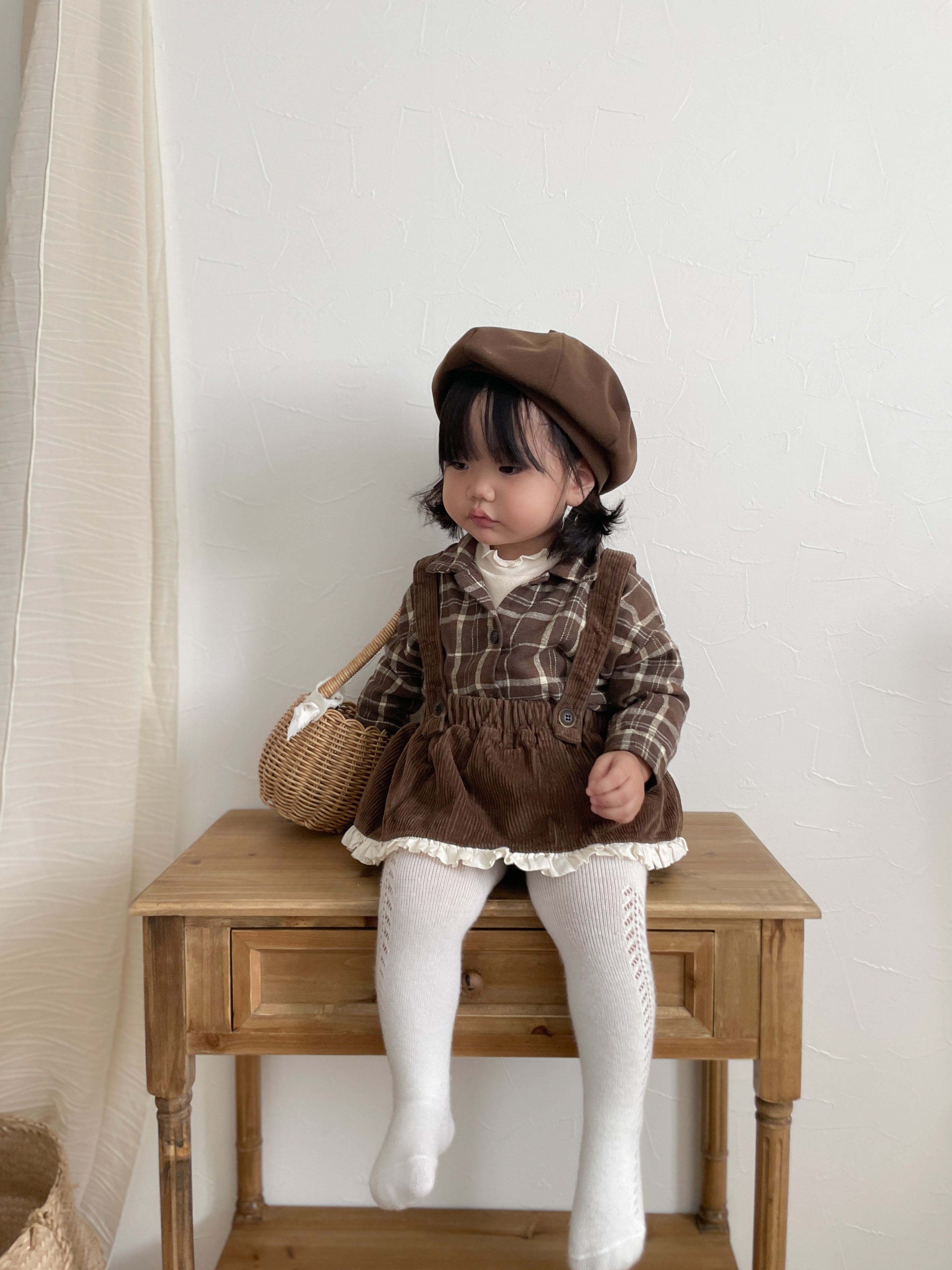 ［mimi market］Check shirt