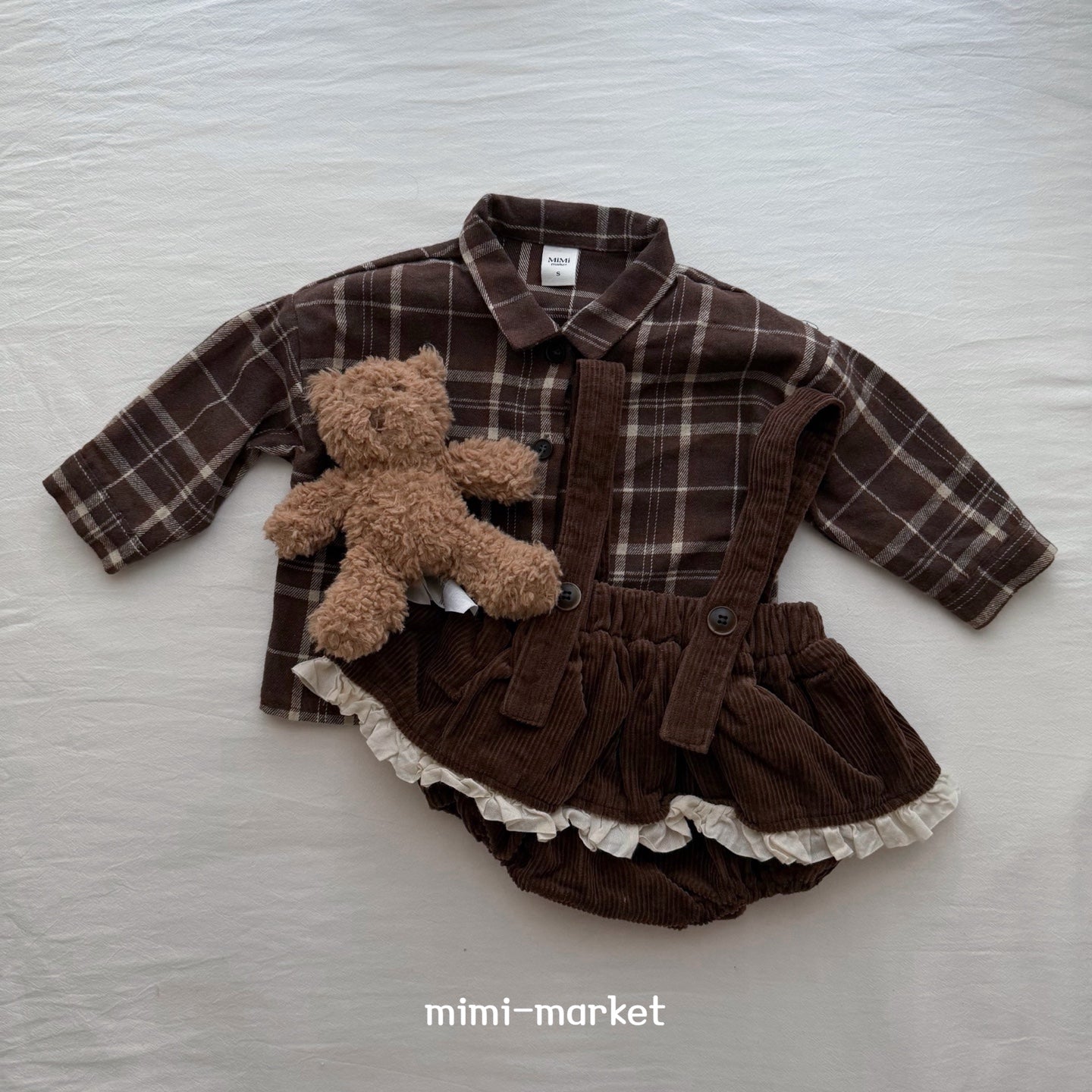 ［mimi market］Check shirt
