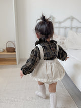 ［mimi market］Check heidi blouse