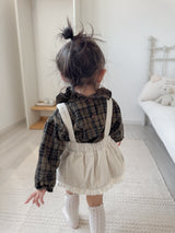 ［mimi market］Check heidi blouse