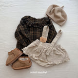［mimi market］Check heidi blouse