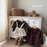 ［mimi market］Corduroy frill cancan skirt
