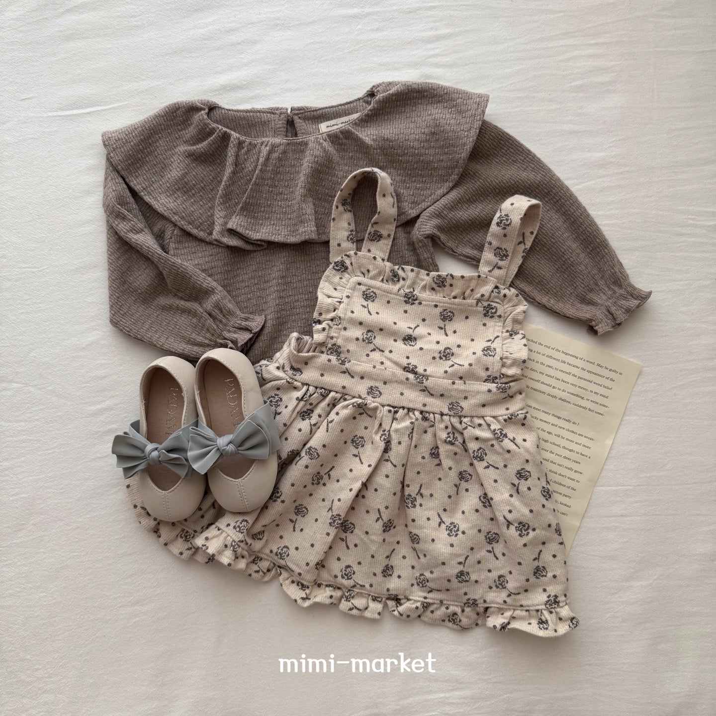 ［mimi market］Cosa suspender one-piece