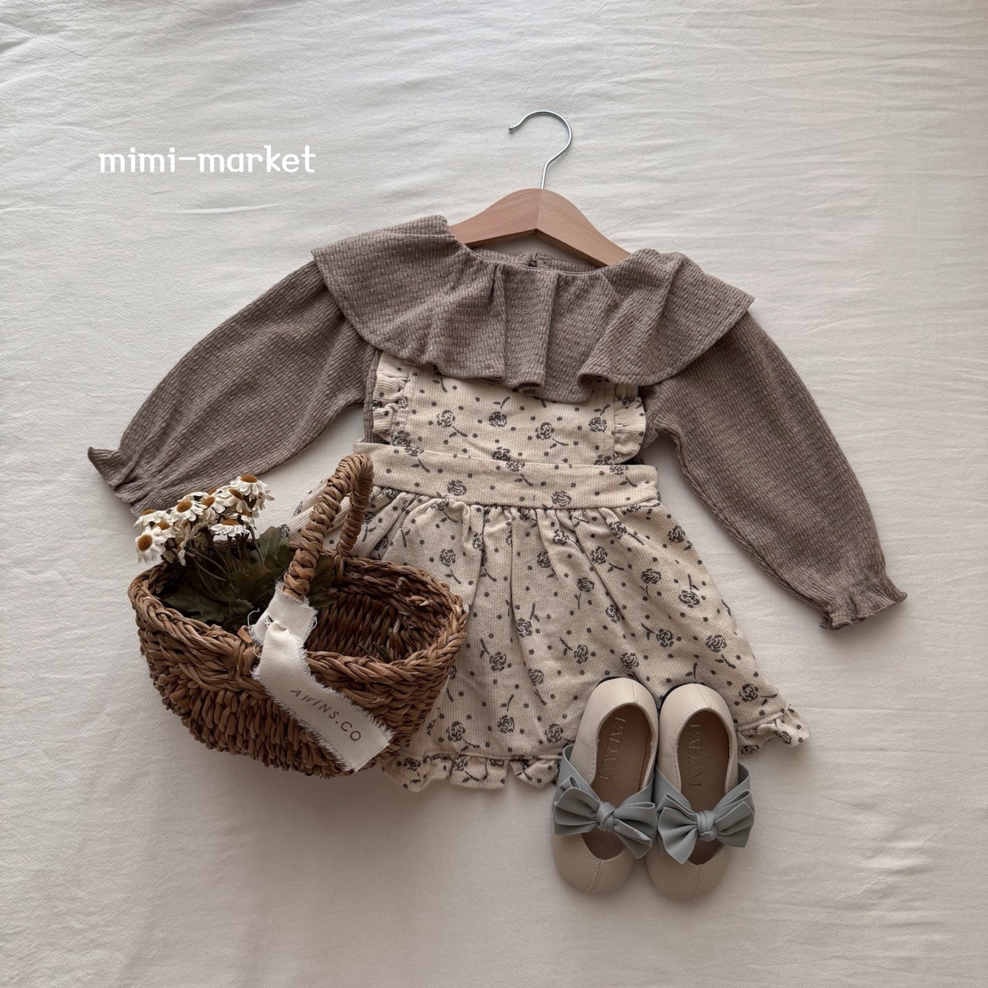 ［mimi market］Cosa suspender one-piece