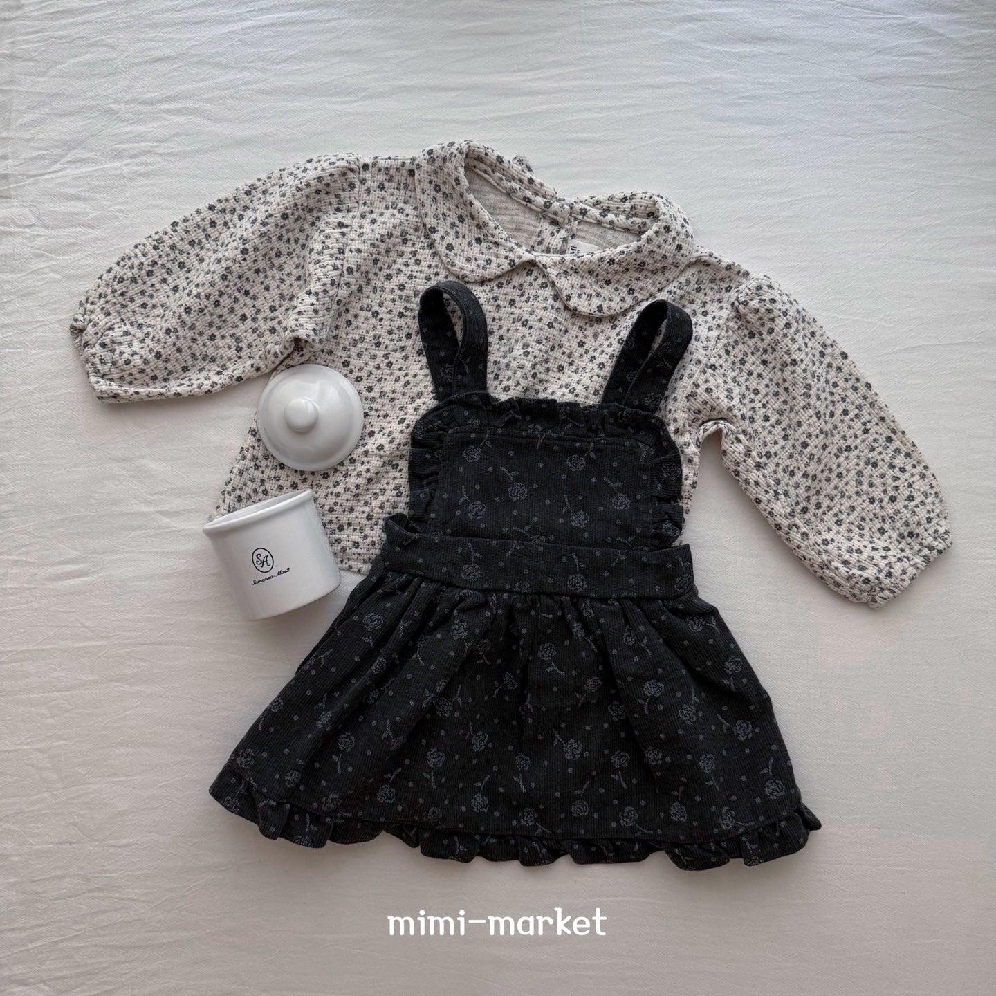［mimi market］Cosa suspender one-piece