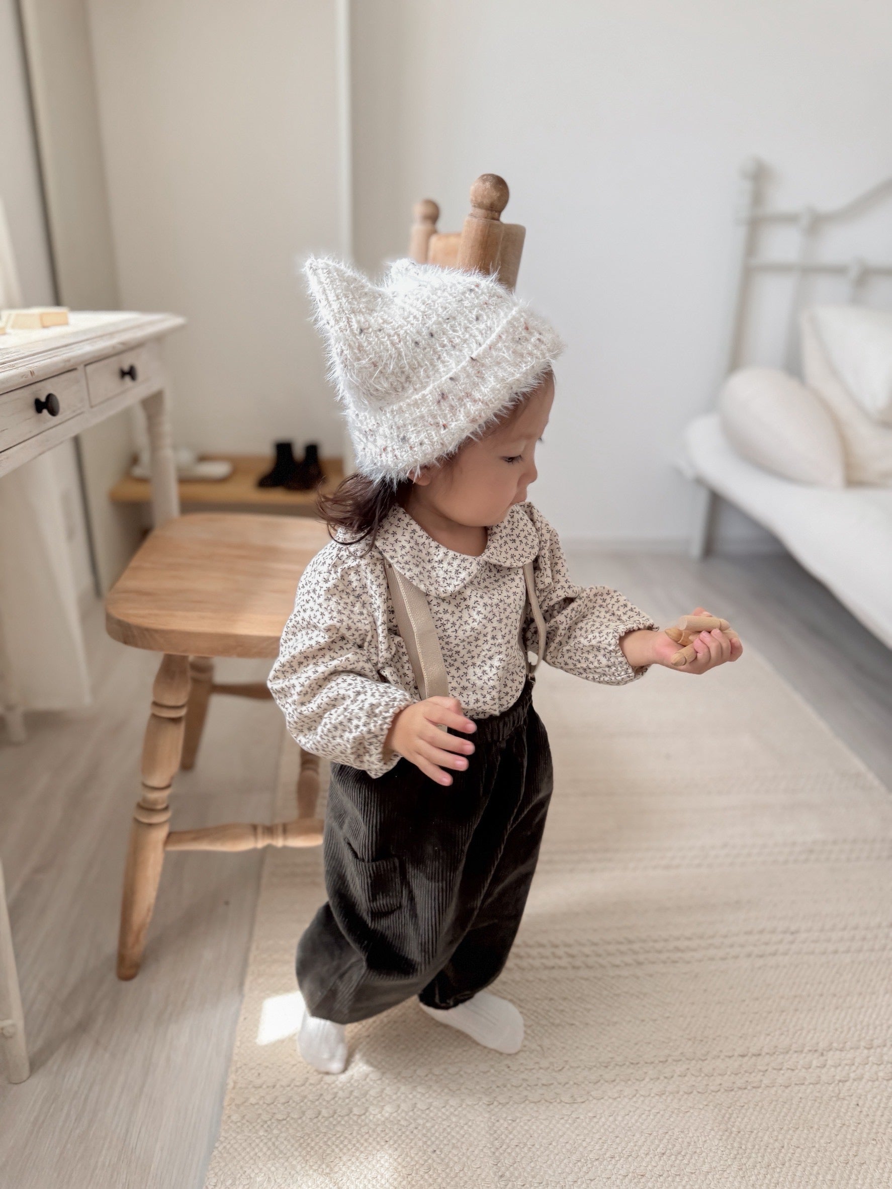 ［mimi market］Corduroy pocket pants
