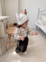 ［mimi market］Corduroy pocket pants