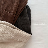 ［mimi market］Corduroy pocket pants