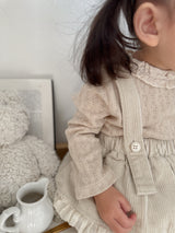 ［mimi market］Frill jacquard tops