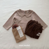 ［mimi market］Round collar tops