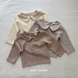 ［mimi market］Round collar tops