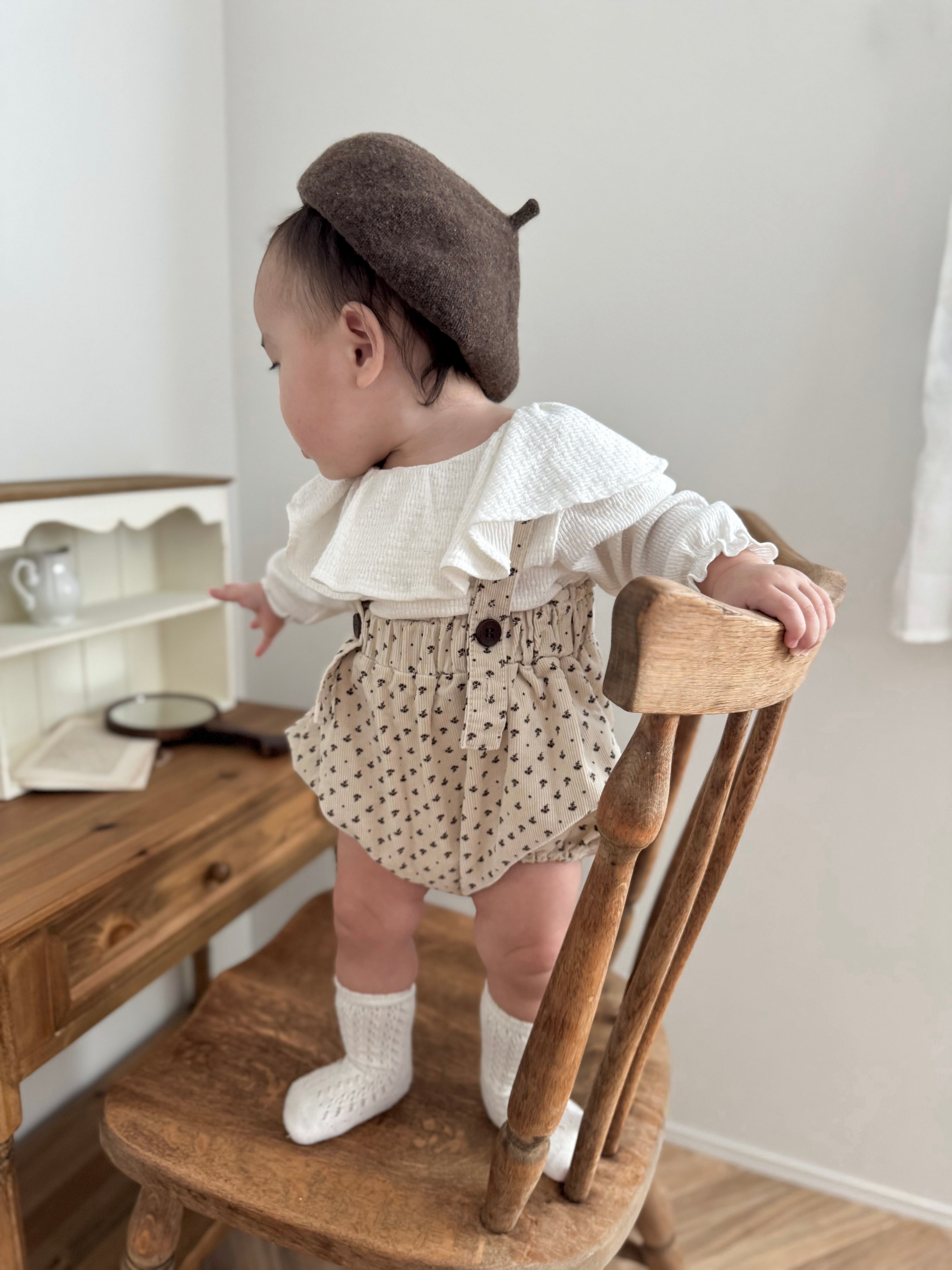 ［mimi market］Retro suspender bloomer