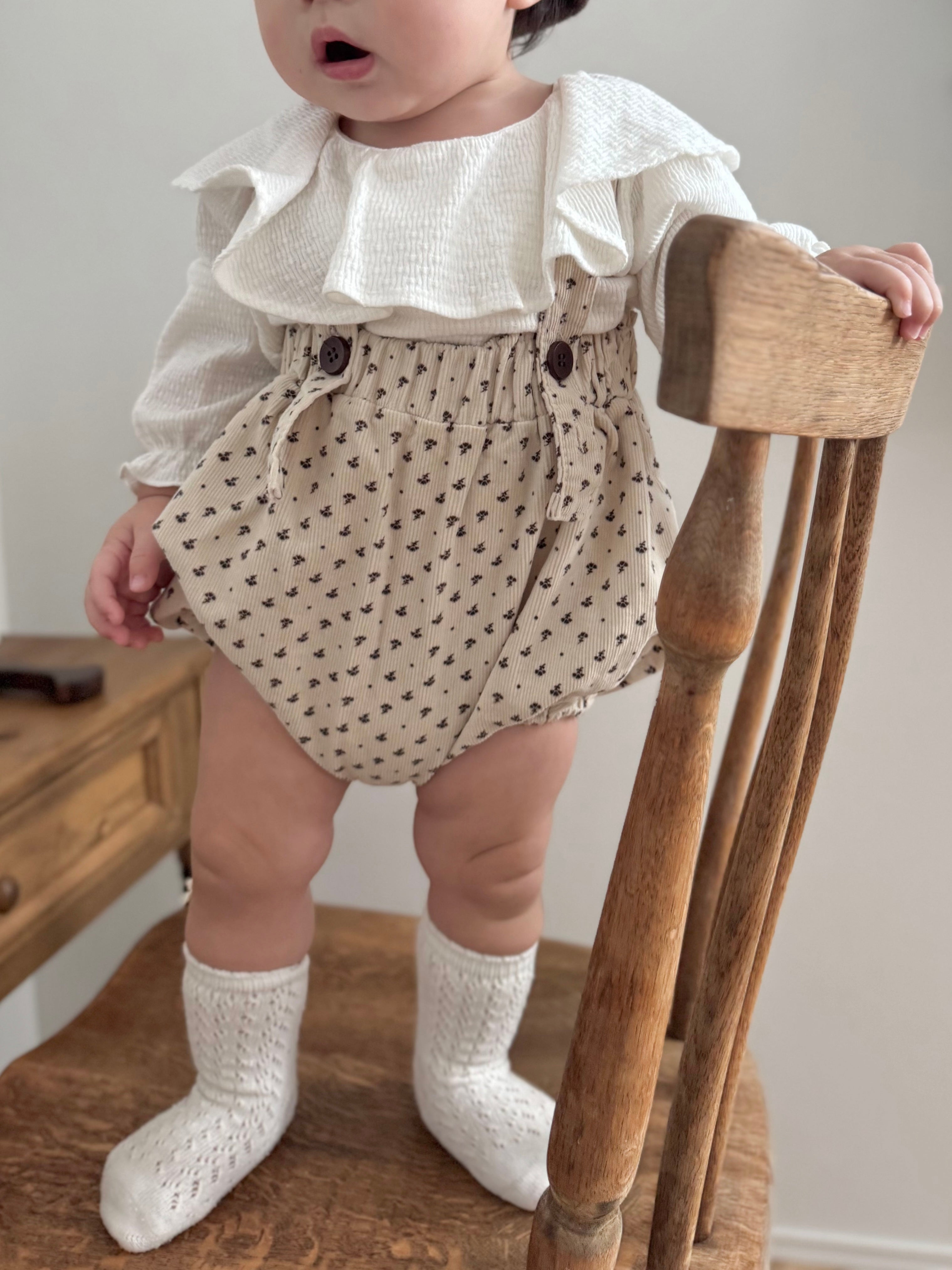 ［mimi market］Retro suspender bloomer