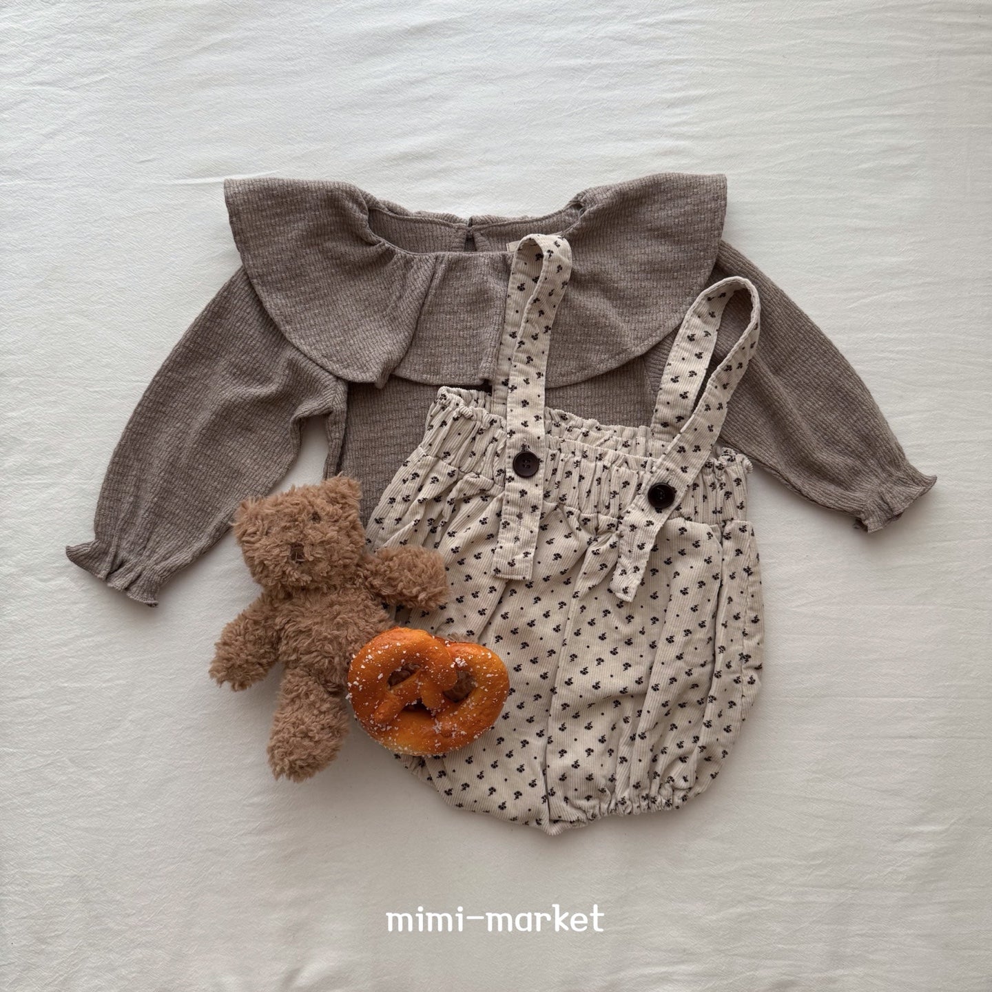 ［mimi market］Retro suspender bloomer