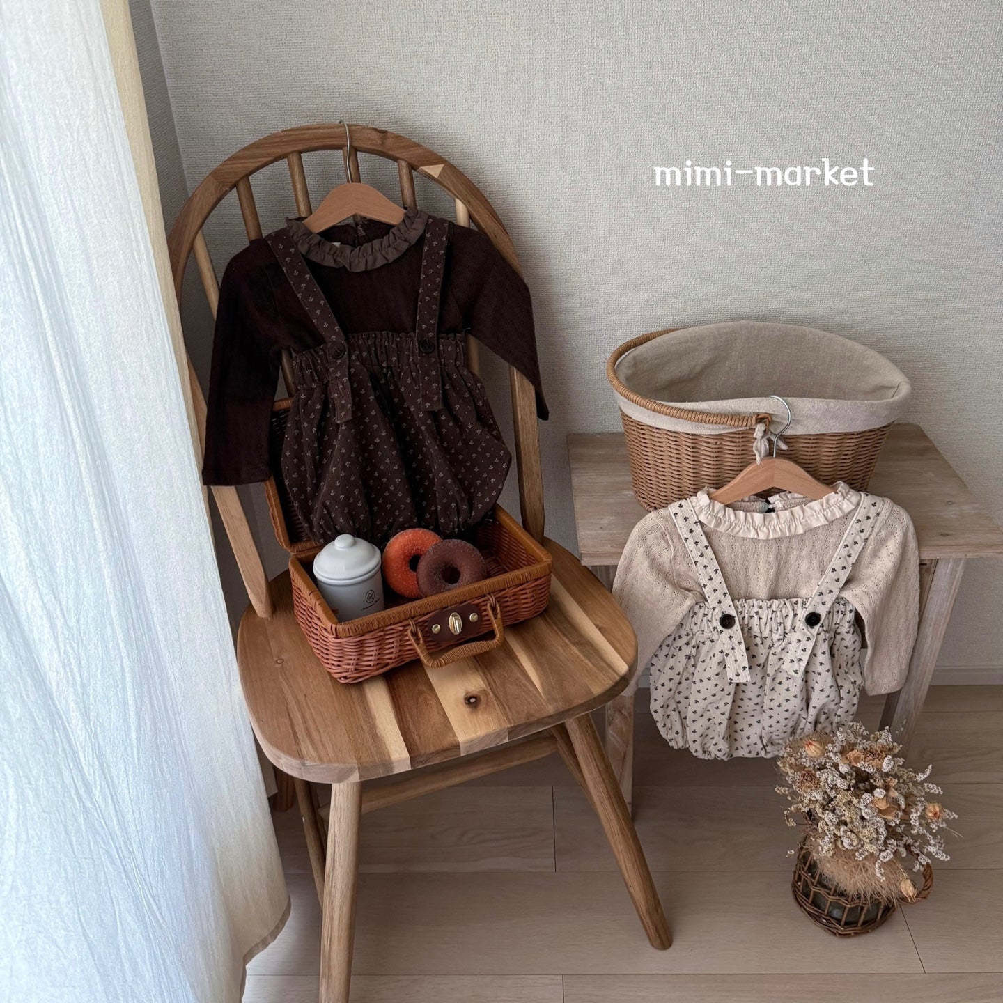 ［mimi market］Retro suspender bloomer