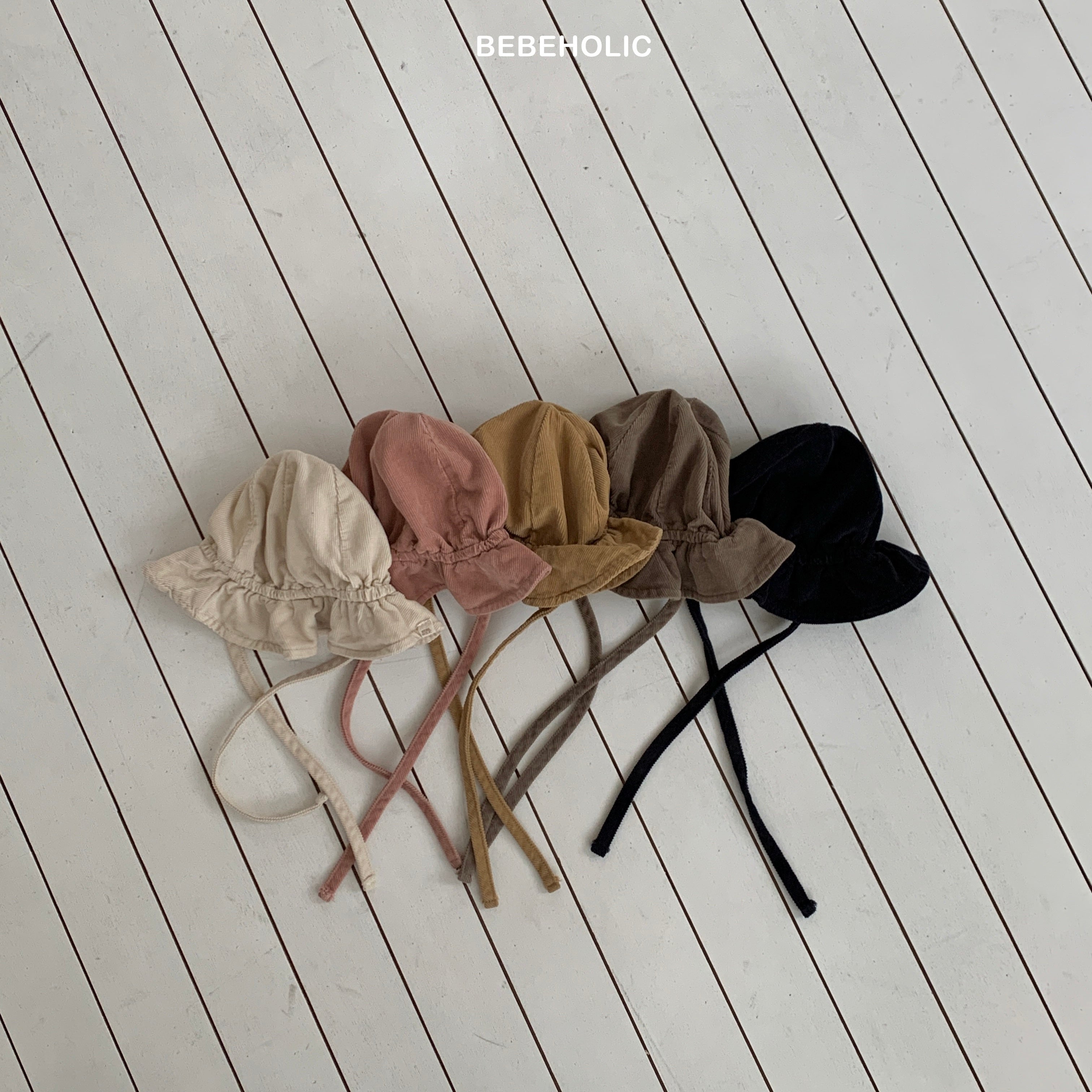 ［bebe holic］Mini corduroy bucket hat