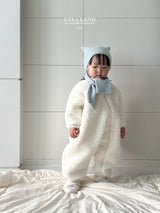 ［Lala land］Curly knit muffler (baby)