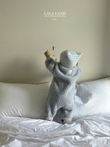 ［Lala land］Poodle zip suit (baby)