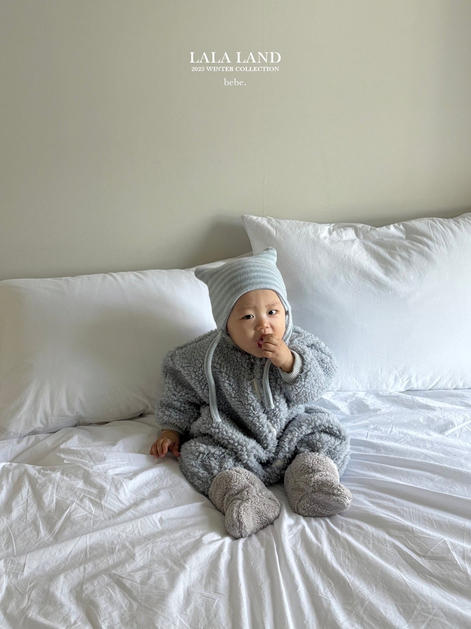 ［Lala land］Petit cat beanie (baby)