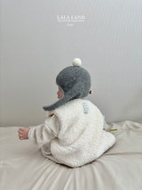 ［Lala land］Pocket boa vest (baby)
