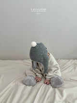 ［Lala land］Pompom bonnet (baby)