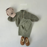 ［Lala land］Corduroy warm pants (kids)