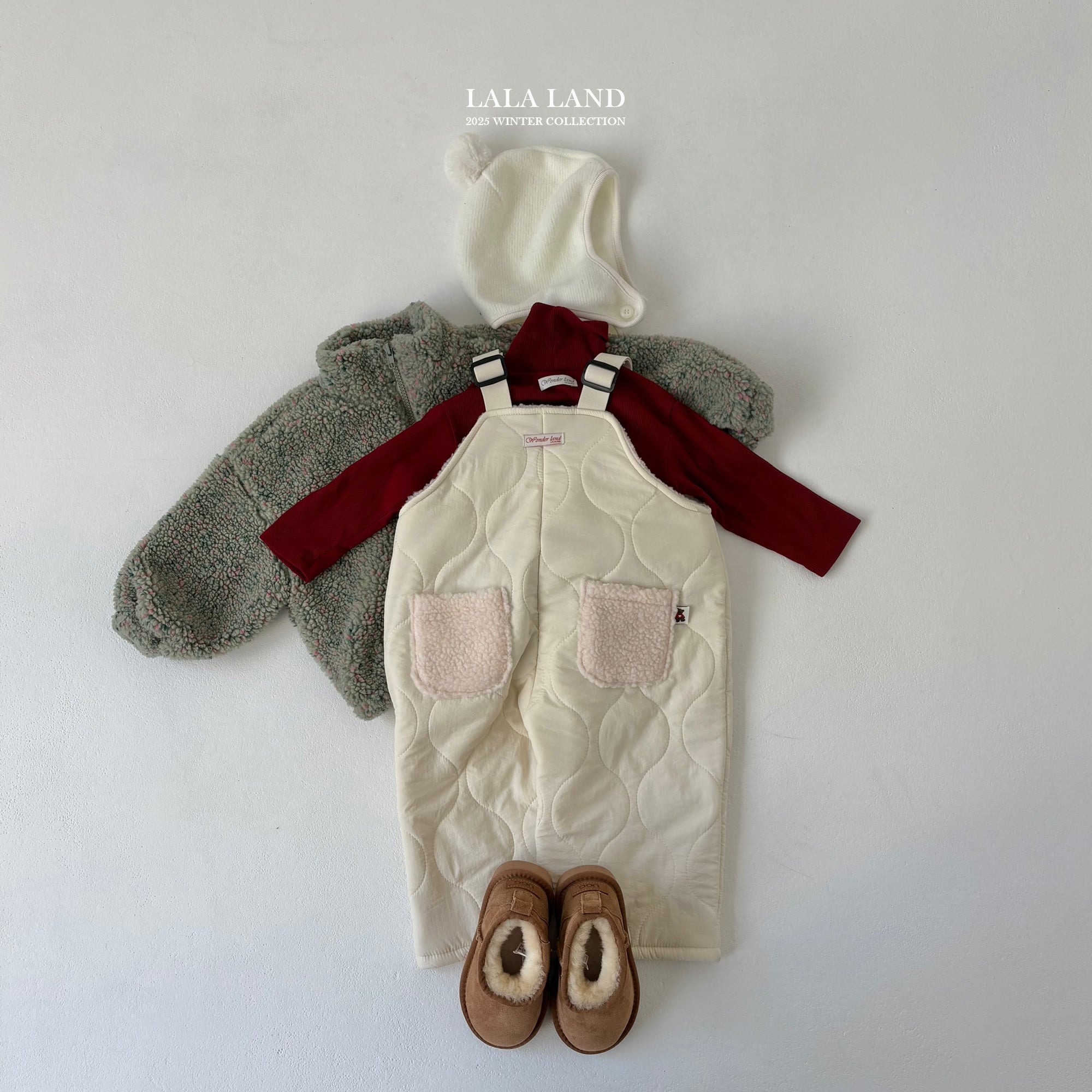 ［Lala land］Inner turtleneck tee