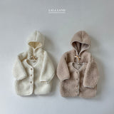 ［Lala land］Bear hood duffel coat
