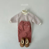 ［Lala land］Corduroy warm pants (kids)