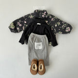 ［Lala land］Loose fit span turtleneck tee (kids)