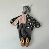 ［Lala land］Loose fit span turtleneck tee (kids)