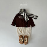 ［Lala land］Corduroy cargo jpgger pants (kids)