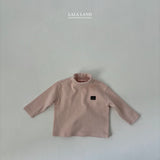 ［Lala land］Loose fit span turtleneck tee (kids)