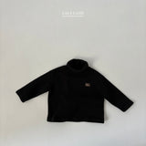 ［Lala land］Loose fit span turtleneck tee (kids)