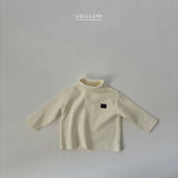 ［Lala land］Loose fit span turtleneck tee (kids)