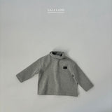 ［Lala land］Loose fit span turtleneck tee (kids)