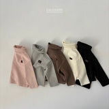 ［Lala land］Loose fit span turtleneck tee (kids)
