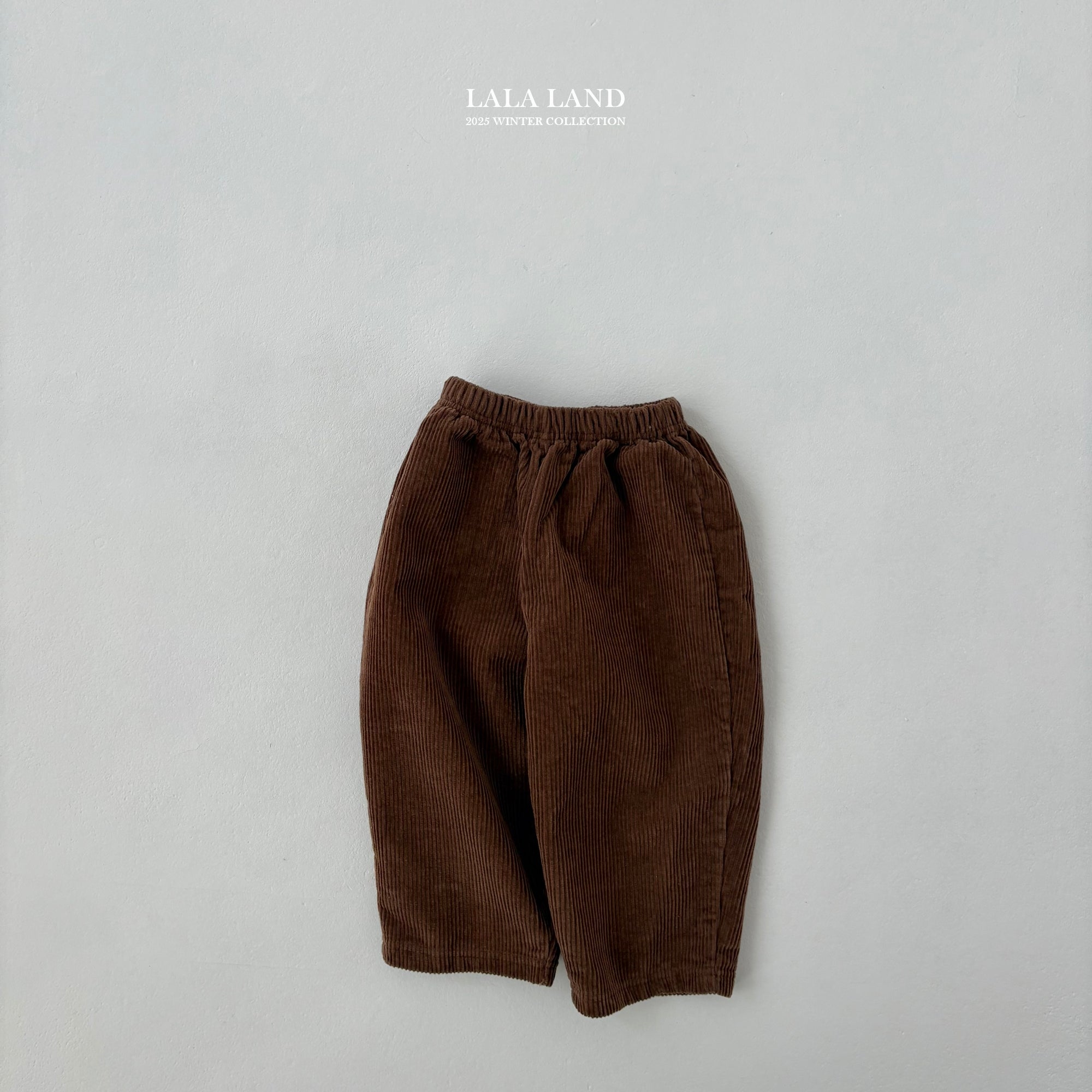 ［Lala land］Corduroy warm pants (kids)
