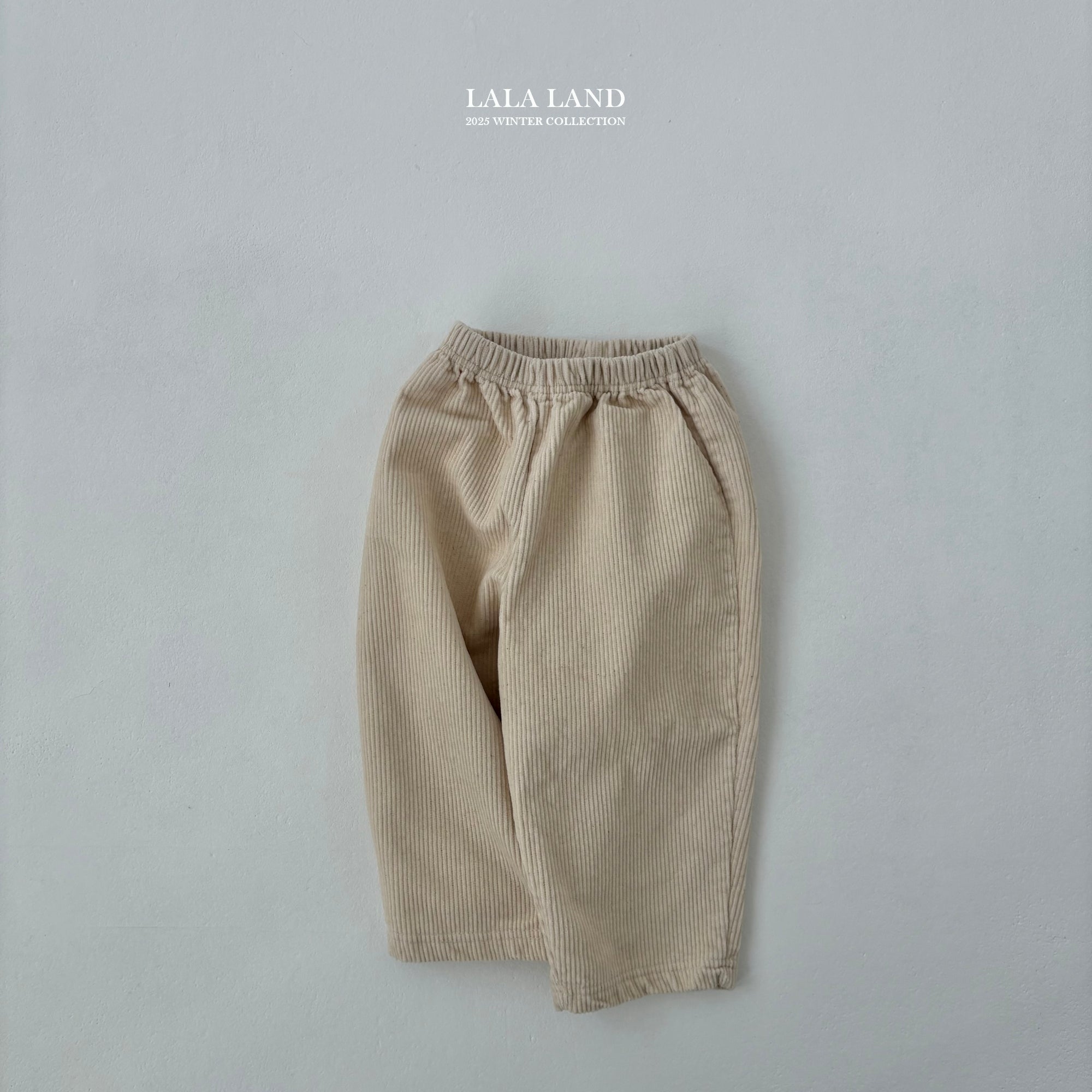 ［Lala land］Corduroy warm pants (kids)
