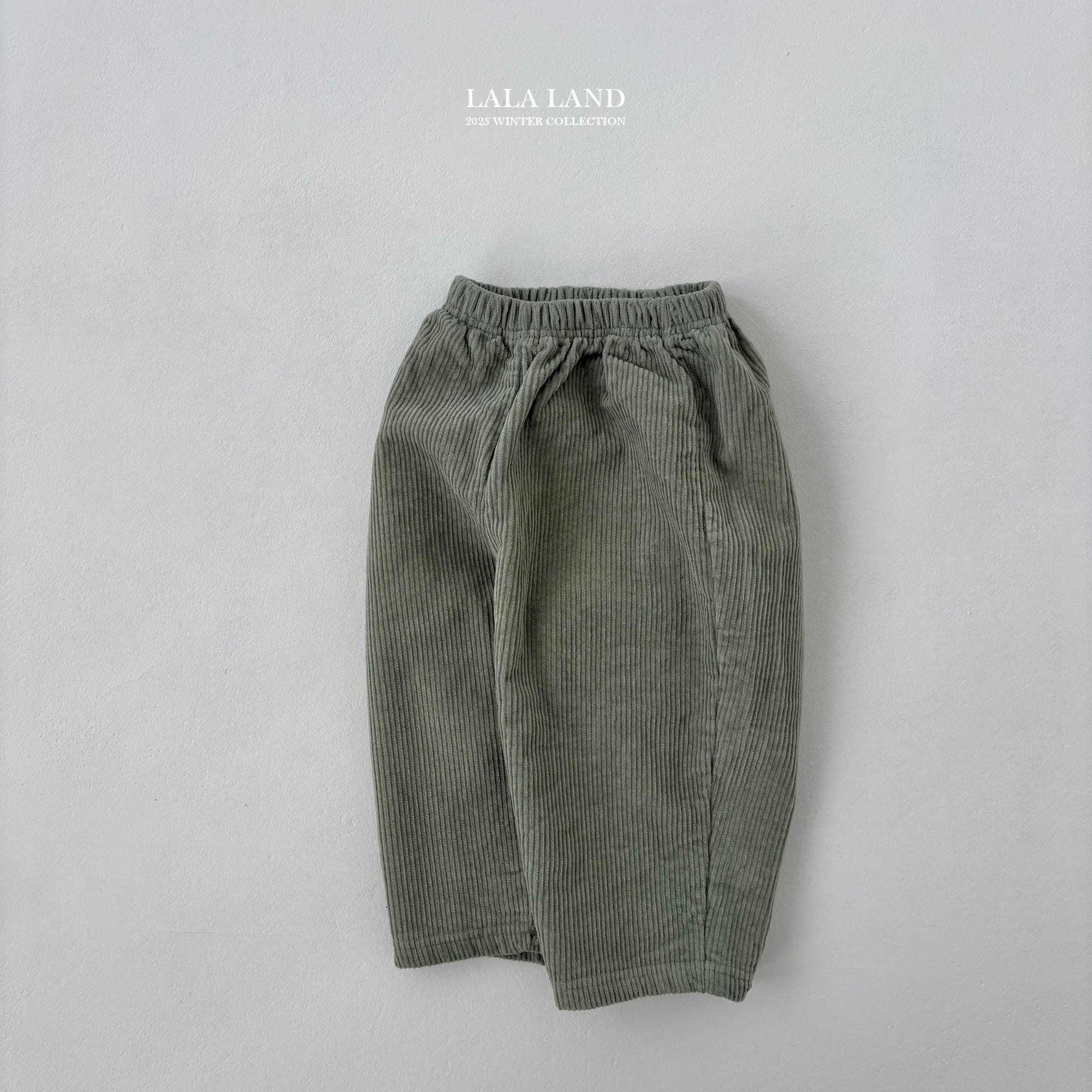 ［Lala land］Corduroy warm pants (kids)